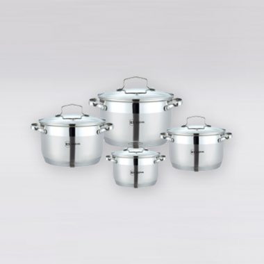 BH 1855-08 Набор кастрюль 2,1л, 2,9л, 3,9л, 6,6л