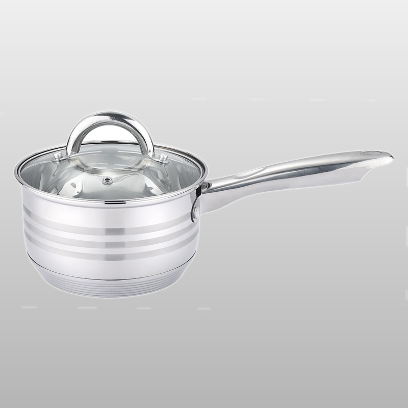 BH 3138-14 Ковш из Нержавейка 1.2л(с крышкой)